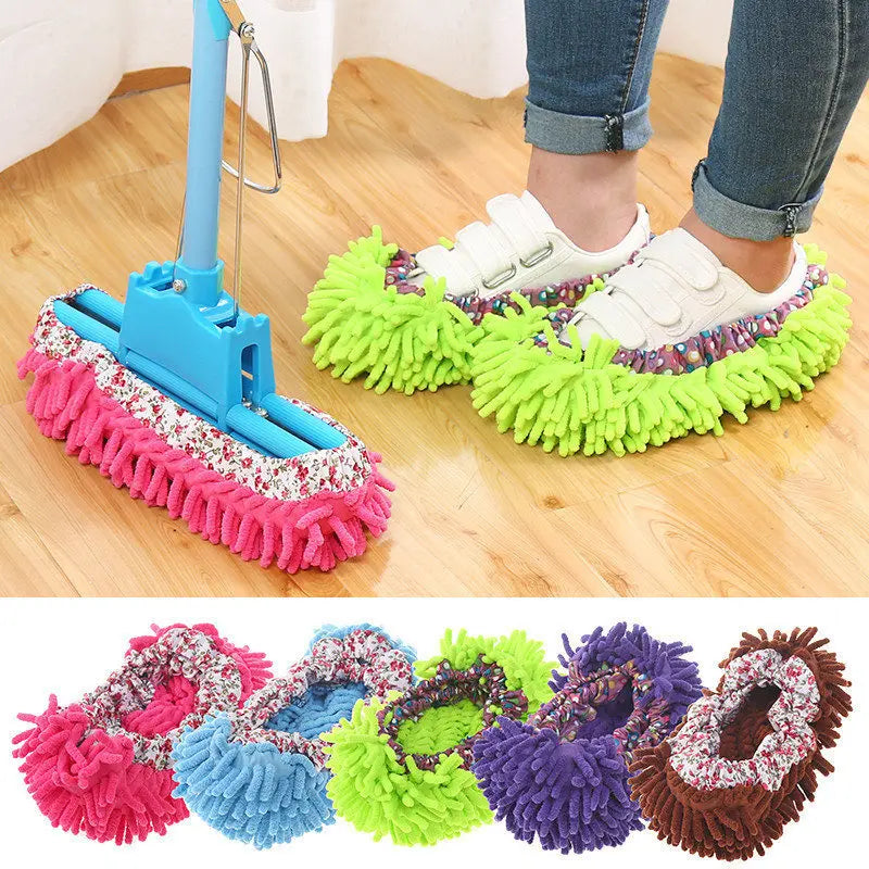 Multifunctional Floor Dust Removal Slippers