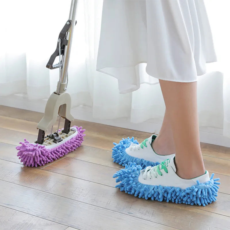 Multifunctional Floor Dust Removal Slippers