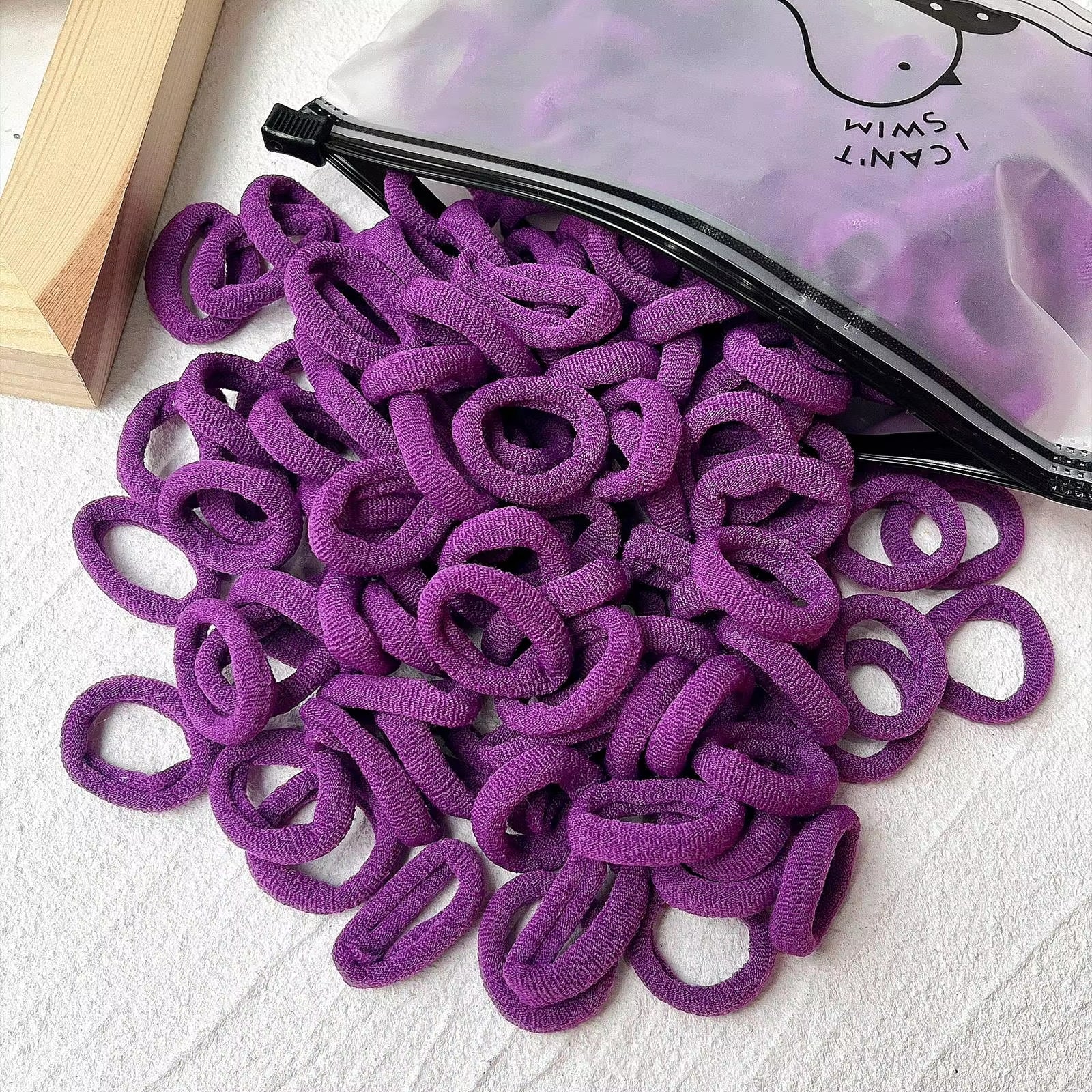 20/50Pcs Kids Elastic Hair Bands Girls Sweets Scrunchie Rubber Band for Children Hair Ties Clips Headband Baby Hair Accessories