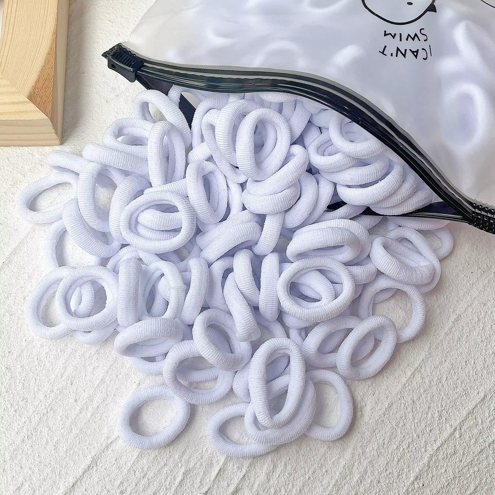 20/50Pcs Kids Elastic Hair Bands Girls Sweets Scrunchie Rubber Band for Children Hair Ties Clips Headband Baby Hair Accessories