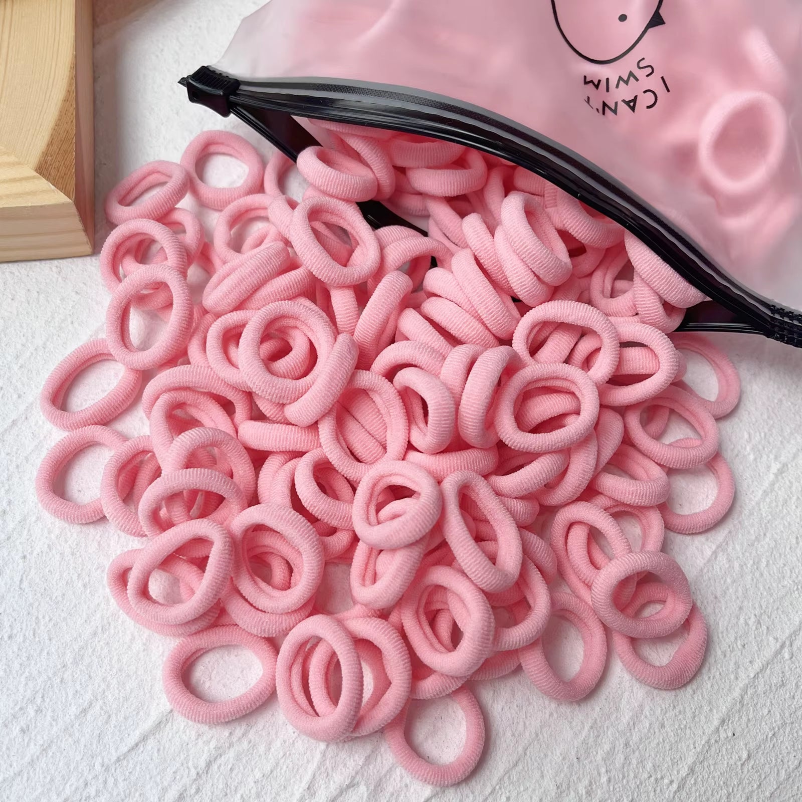 20/50Pcs Kids Elastic Hair Bands Girls Sweets Scrunchie Rubber Band for Children Hair Ties Clips Headband Baby Hair Accessories