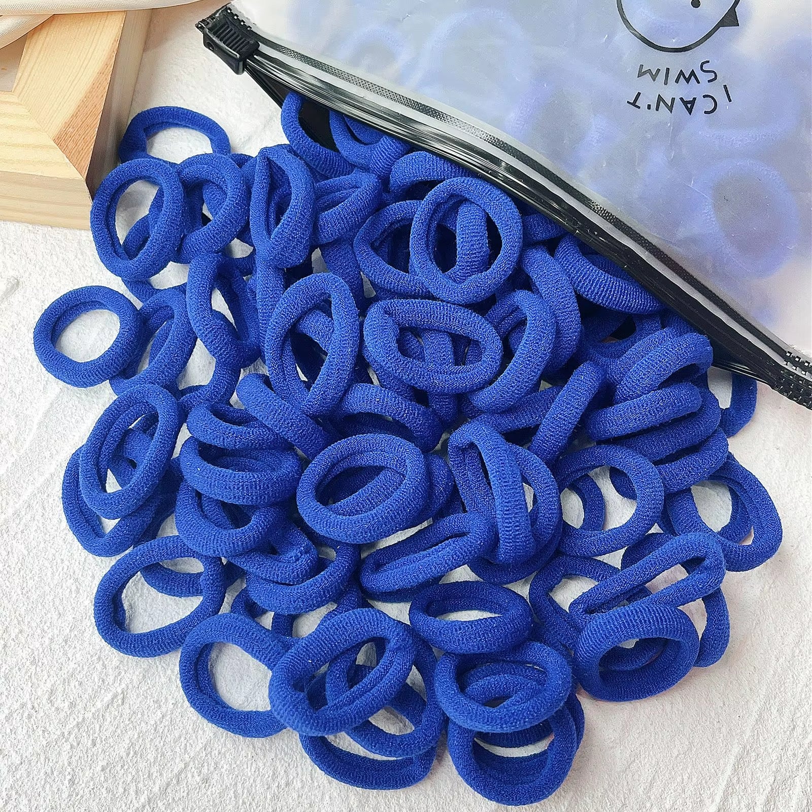 20/50Pcs Kids Elastic Hair Bands Girls Sweets Scrunchie Rubber Band for Children Hair Ties Clips Headband Baby Hair Accessories
